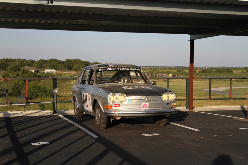 The Volkswagen 411's new home.